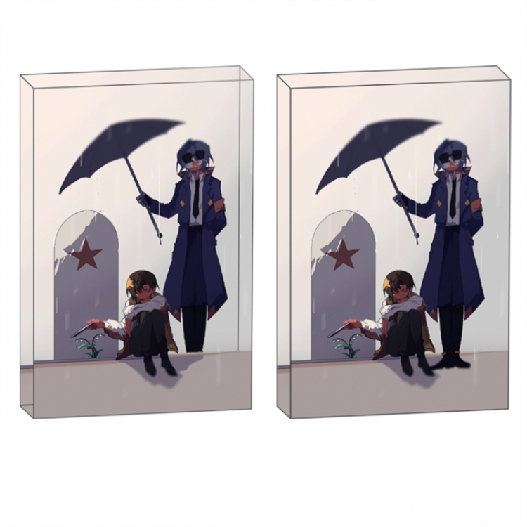 Southern Ci Anime game acrylic card brick desktop decoration 8X12X1.2cm