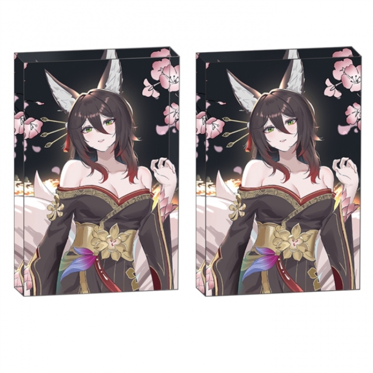 Honkai: Star Rail Anime game acrylic card brick desktop decoration 8X12X1.2cm