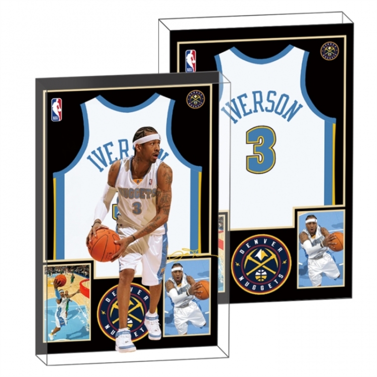 IVERSON Anime game acrylic card brick desktop decoration 8X12X1.2cm