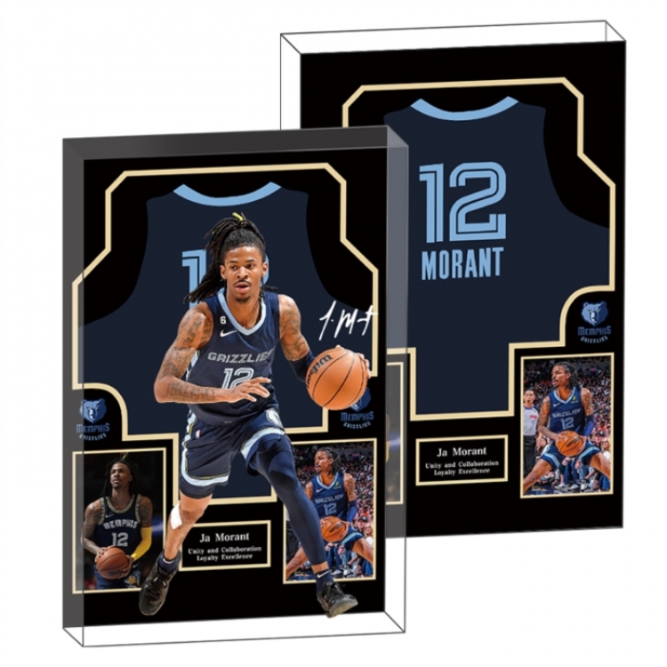 Morant Anime game acrylic card brick desktop decoration 8X12X1.2cm