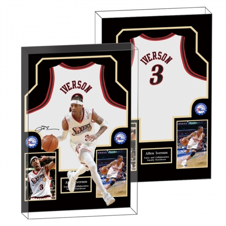 IVERSON Anime game acrylic card brick desktop decoration 8X12X1.2cm