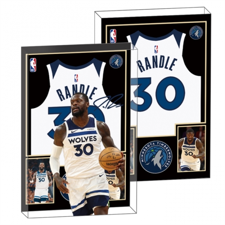 Randell Anime game acrylic card brick desktop decoration 8X12X1.2cm