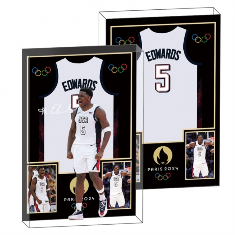 EDWARDS Anime game acrylic card brick desktop decoration 8X12X1.2cm