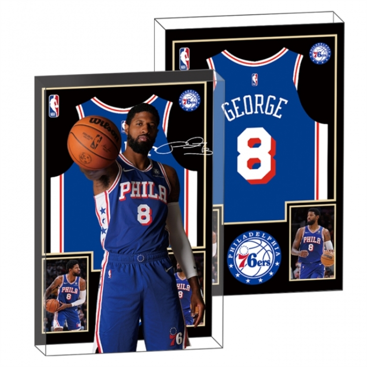 George Anime game acrylic card brick desktop decoration 8X12X1.2cm