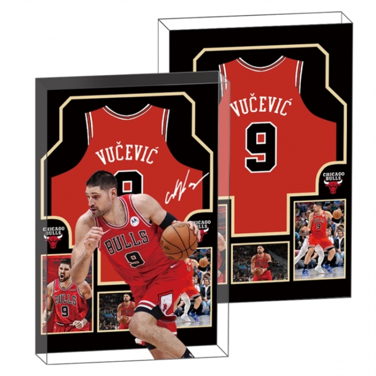 Nikola Vucevic Anime game acrylic card brick desktop decoration 8X12X1.2cm