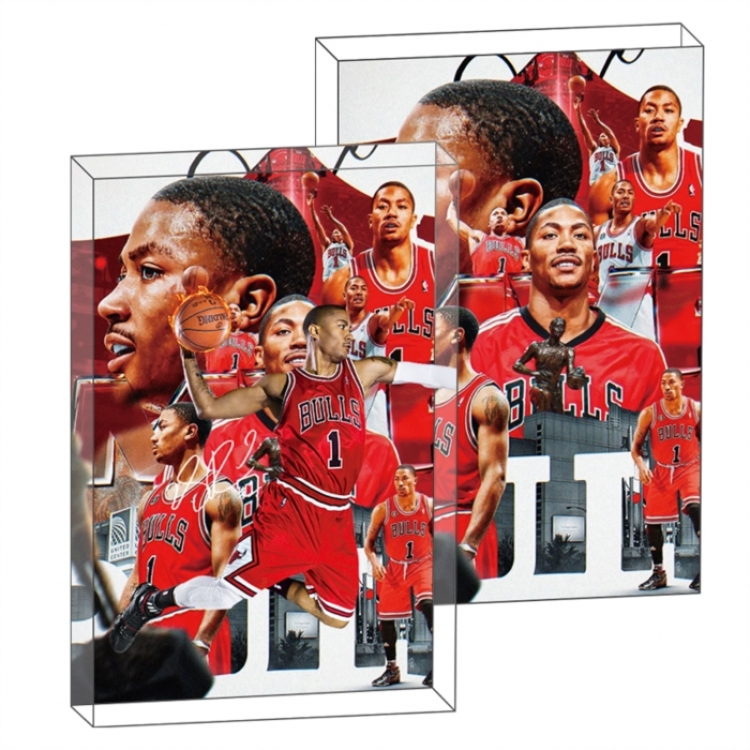 Dekriros Anime game acrylic card brick desktop decoration 8X12X1.2cm