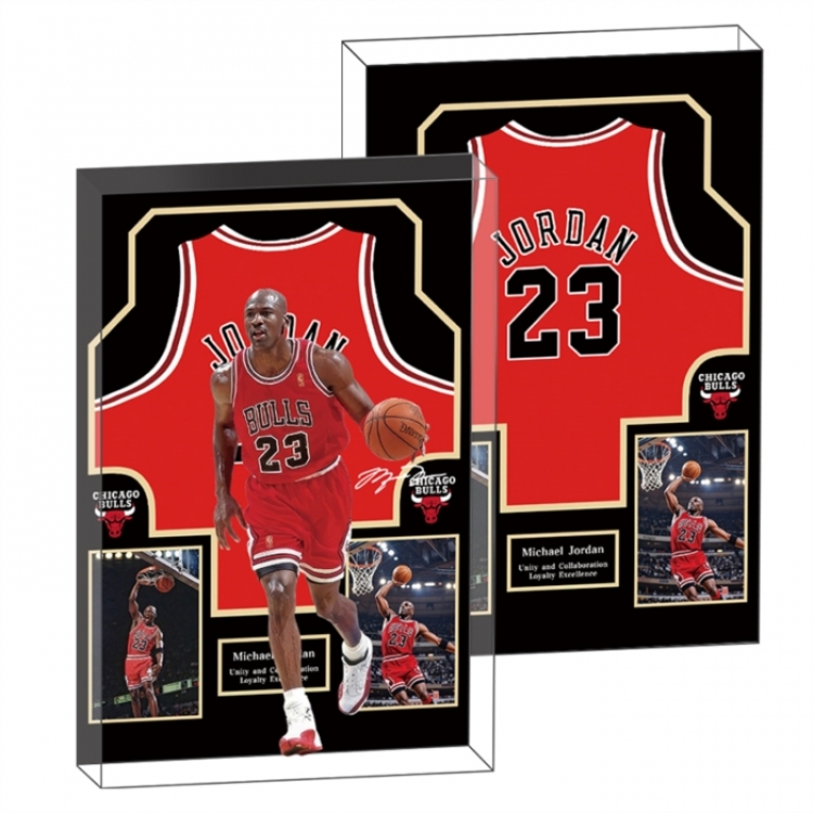 Michael Jordan Anime game acrylic card brick desktop decoration 8X12X1.2cm