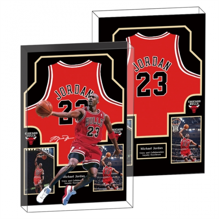 Michael Jordan Anime game acrylic card brick desktop decoration 8X12X1.2cm