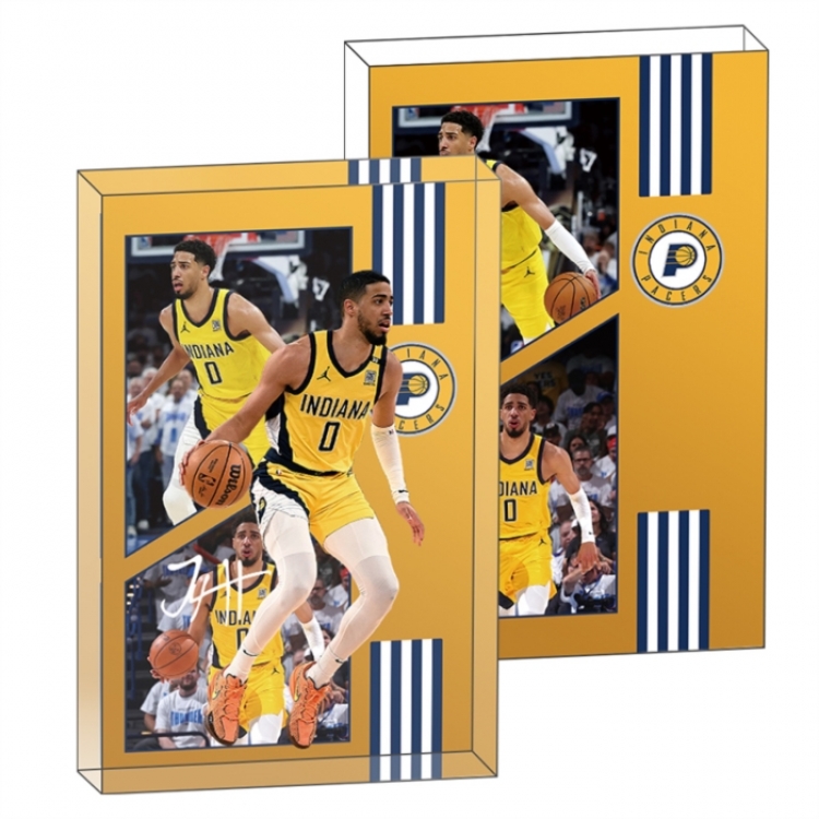 Halliburton Anime game acrylic card brick desktop decoration 8X12X1.2cm