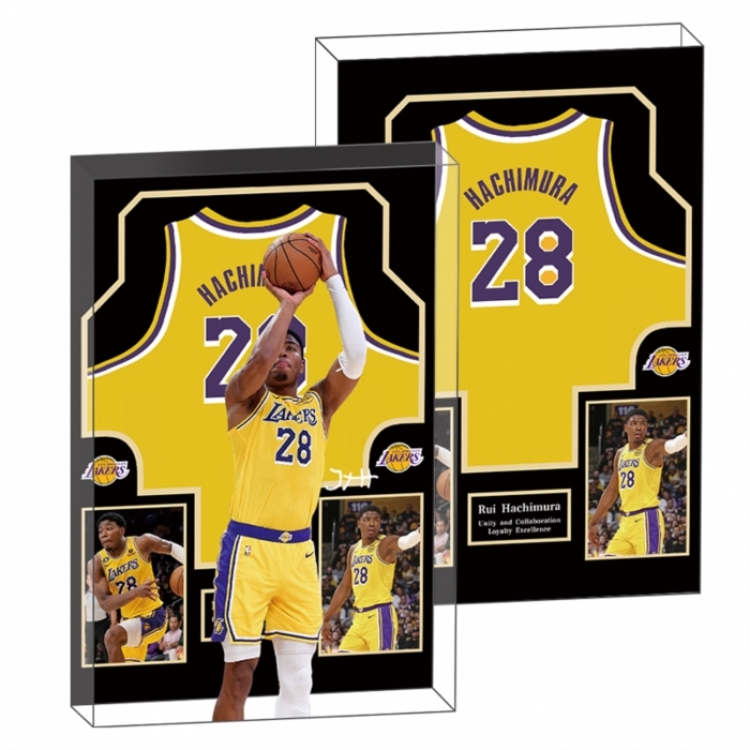 Eight Villages Anime game acrylic card brick desktop decoration 8X12X1.2cm