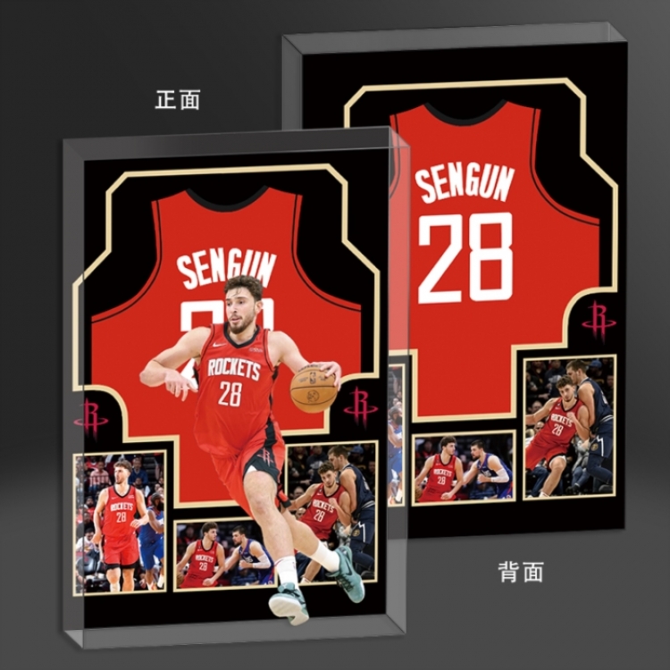 Shen Jing Anime game acrylic card brick desktop decoration 8X12X1.2cm