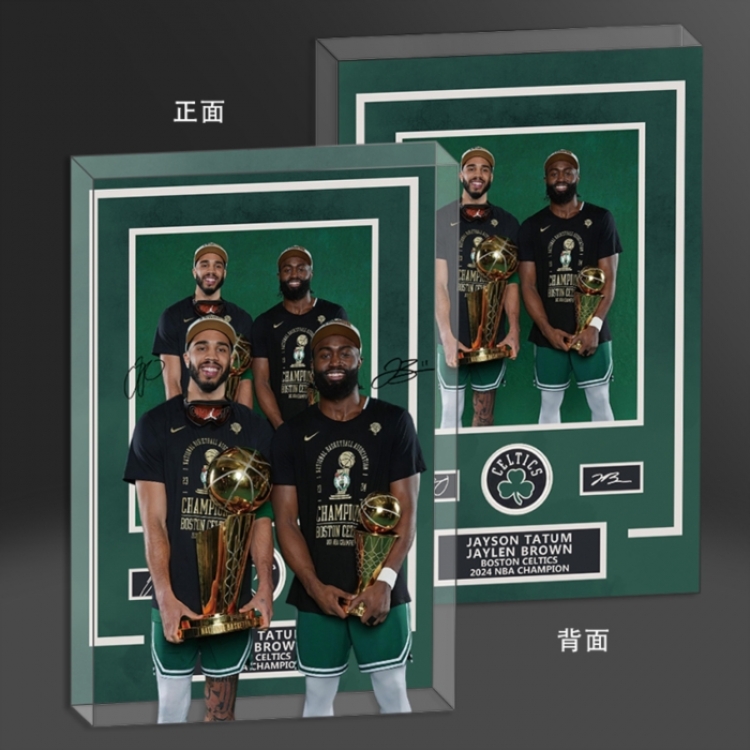 Tatum Jay Brown Anime game acrylic card brick desktop decoration 8X12X1.2cm