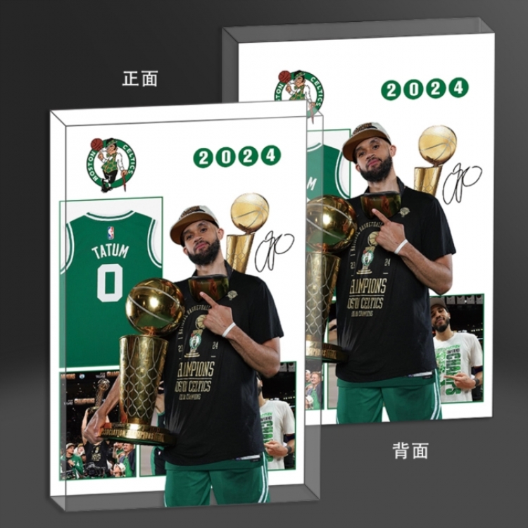 Tatum Anime game acrylic card brick desktop decoration 8X12X1.2cm