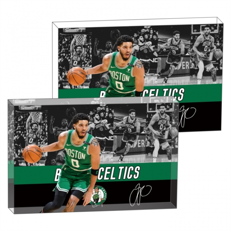 Tatum Anime game acrylic card brick desktop decoration 8X12X1.2cm