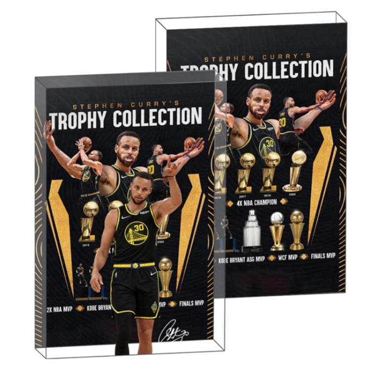 Curry Anime game acrylic card brick desktop decoration 8X12X1.2cm 