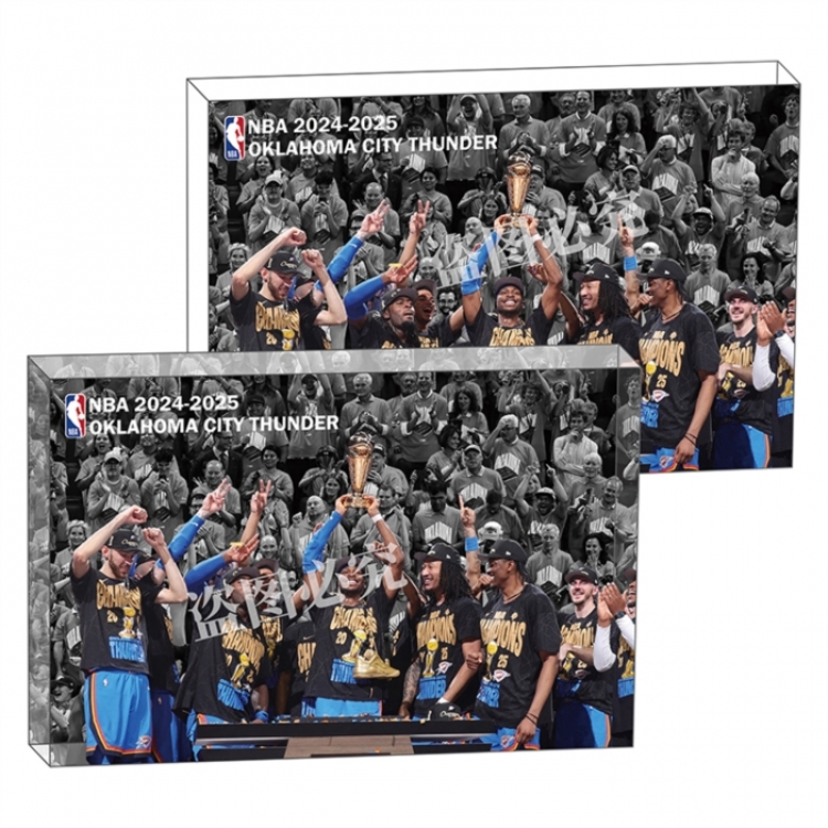 Champion Anime game acrylic card brick desktop decoration 8X12X1.2cm