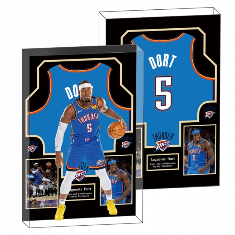 Dorte  Anime game acrylic card brick desktop decoration 8X12X1.2cm