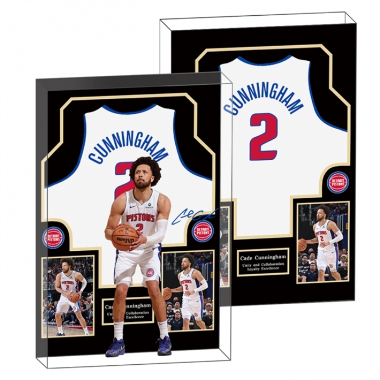 Cunningham Anime game acrylic card brick desktop decoration 8X12X1.2cm