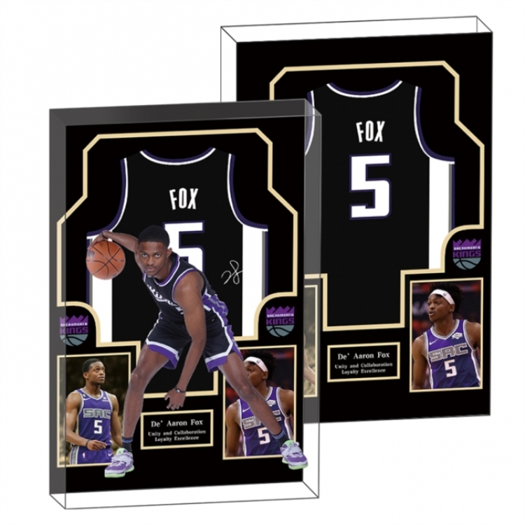 Fox Anime game acrylic card brick desktop decoration 8X12X1.2cm