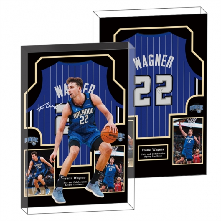 Wagner Anime game acrylic card brick desktop decoration 8X12X1.2cm