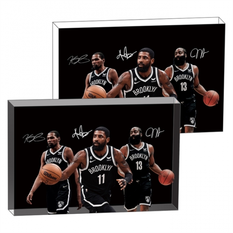 The Big Three Nets Anime game acrylic card brick desktop decoration 8X12X1.2cm