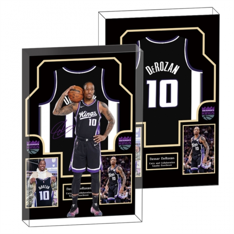 Derozan Anime game acrylic card brick desktop decoration 8X12X1.2cm