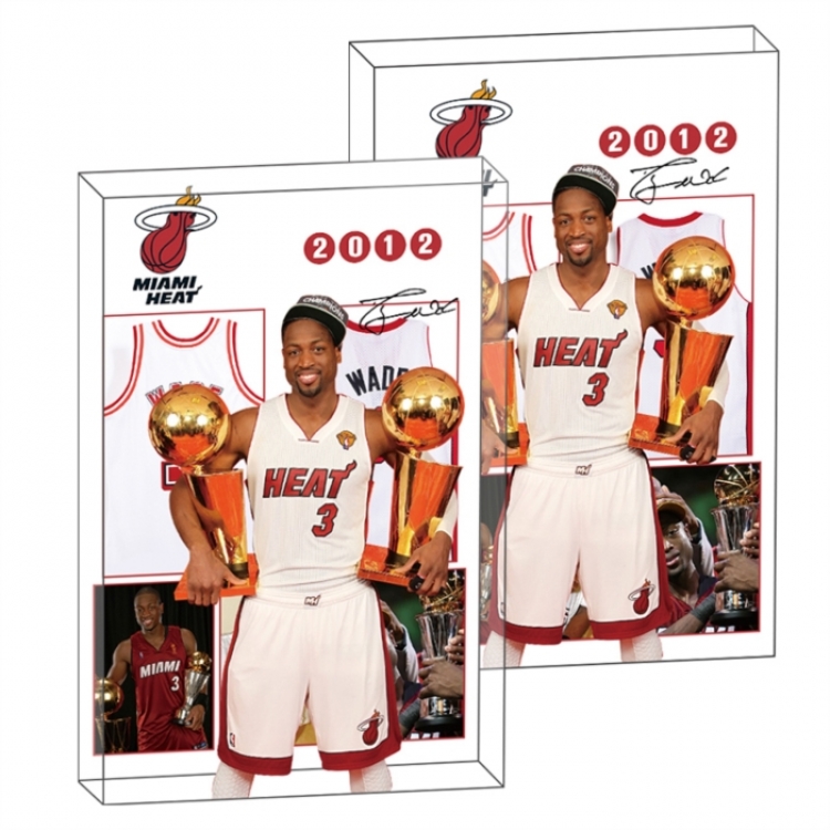 Wade Anime game acrylic card brick desktop decoration 8X12X1.2cm