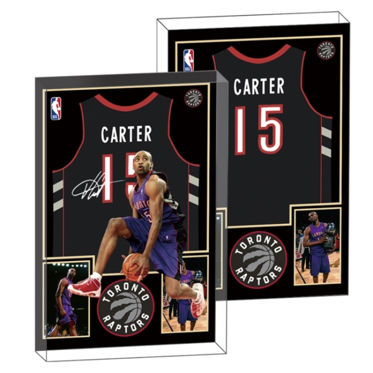 Carter Anime game acrylic card brick desktop decoration 8X12X1.2cm