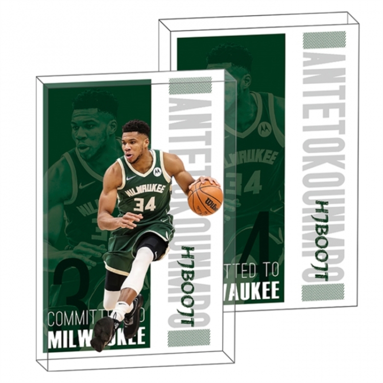 Letter Brother  Anime game acrylic card brick desktop decoration 8X12X1.2cm