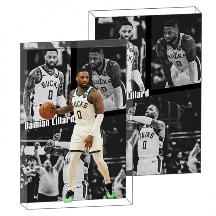 Lillard Anime game acrylic card brick desktop decoration 8X12X1.2cm