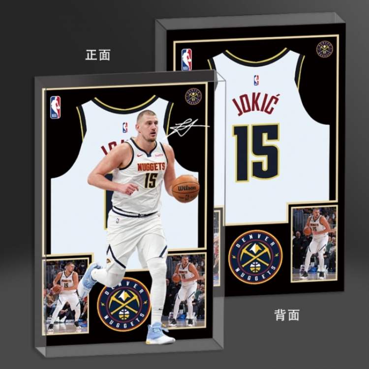 Jokic Anime game acrylic card brick desktop decoration 8X12X1.2cm