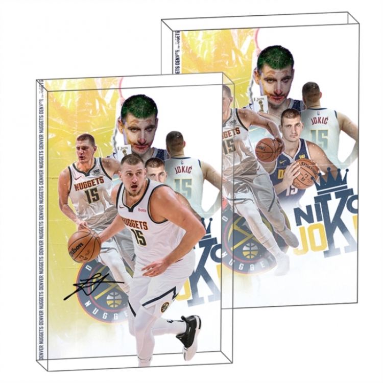 Jokic Anime game acrylic card brick desktop decoration 8X12X1.2cm