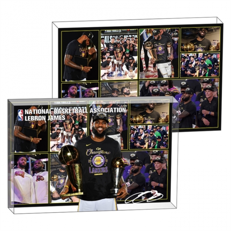 James Anime game acrylic card brick desktop decoration 8X12X1.2cm 