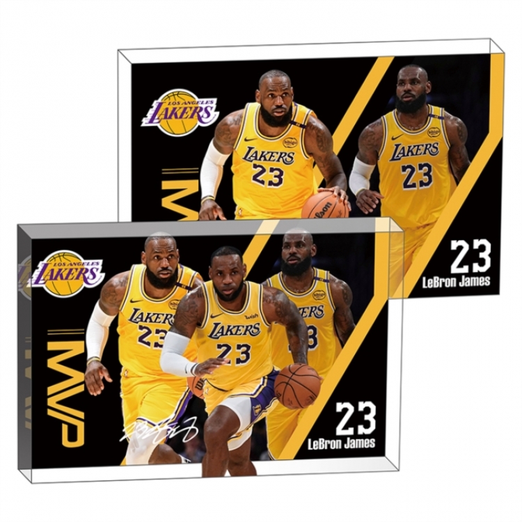 James Anime game acrylic card brick desktop decoration 8X12X1.2cm 