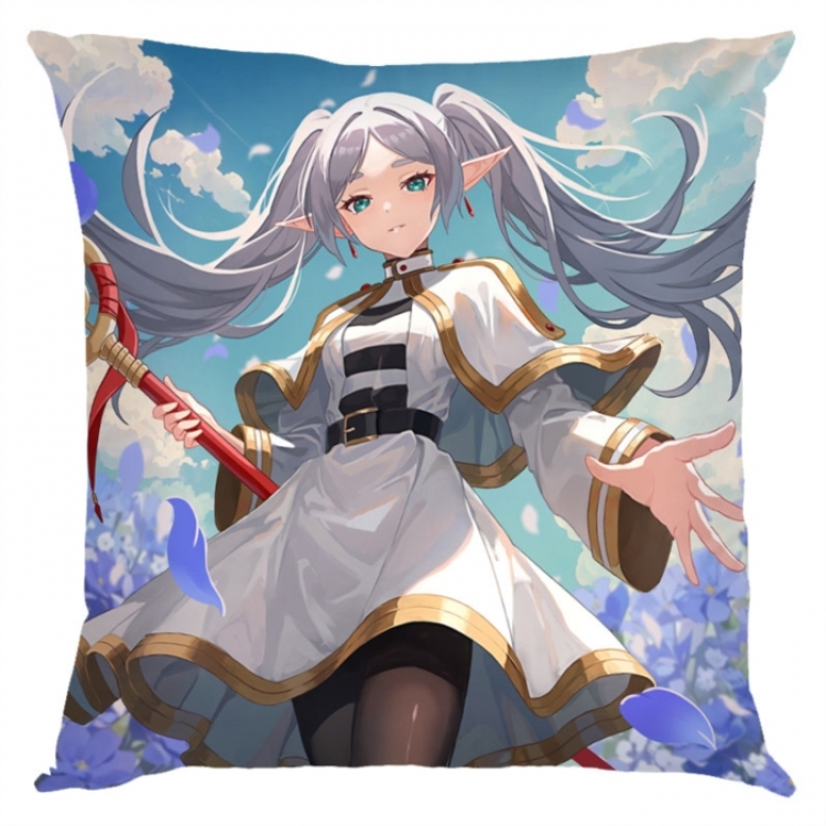 Frieren: Beyond Journey's Anime square full-color pillow cushion 45X45CM NO FILLING 