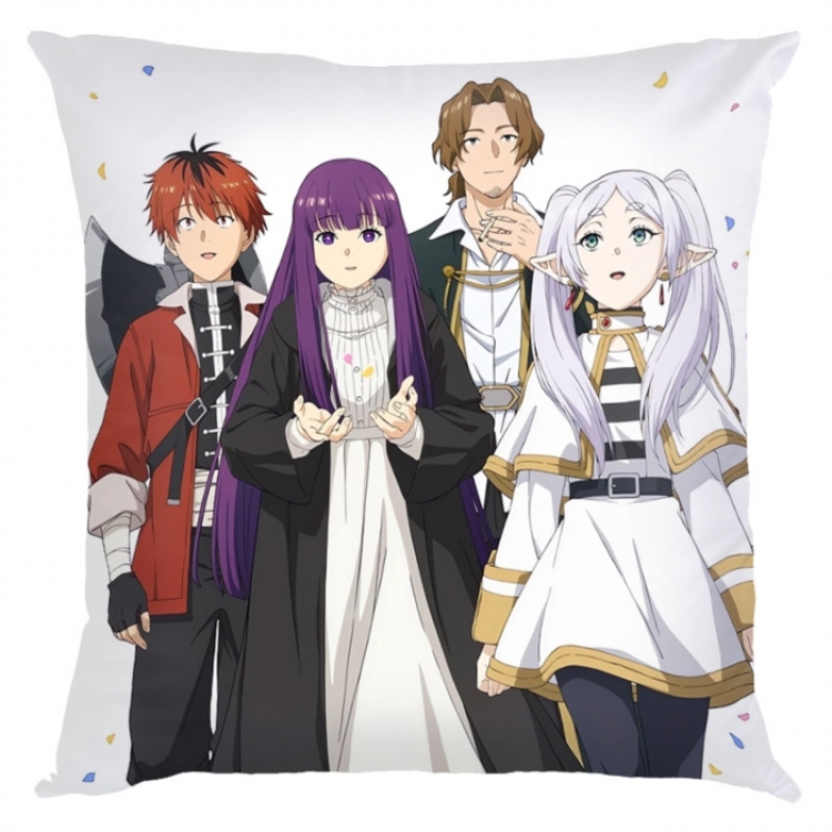 Frieren: Beyond Journey's Anime square full-color pillow cushion 45X45CM NO FILLING 