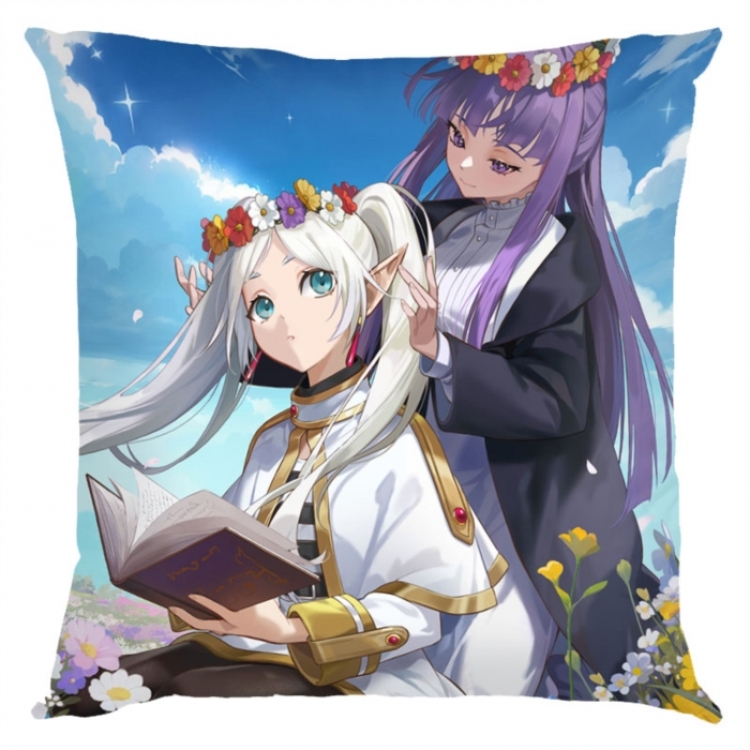 Frieren: Beyond Journey's Anime square full-color pillow cushion 45X45CM NO FILLING 