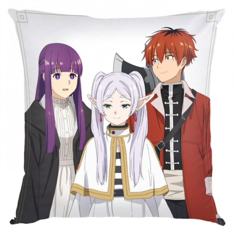 Frieren: Beyond Journey's Anime square full-color pillow cushion 45X45CM NO FILLING 
