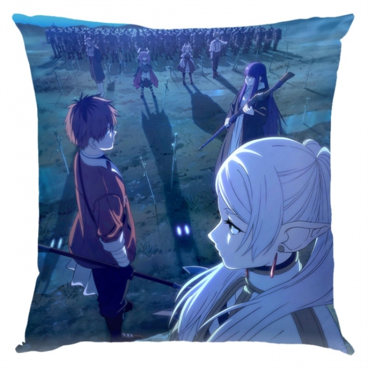 Frieren: Beyond Journey's Anime square full-color pillow cushion 45X45CM NO FILLING 