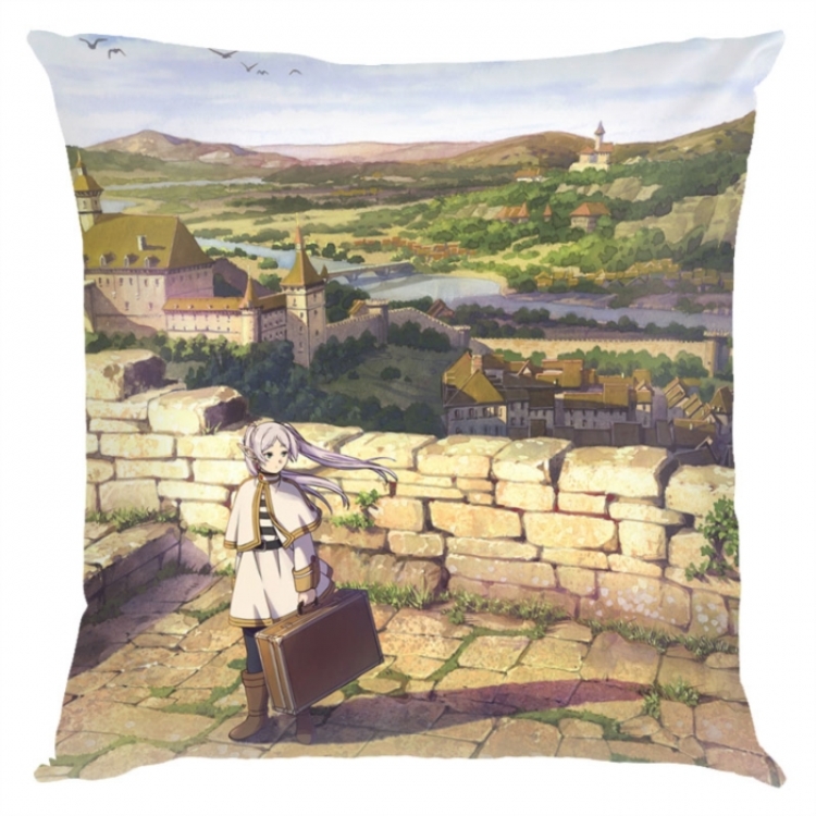 Frieren: Beyond Journey's Anime square full-color pillow cushion 45X45CM NO FILLING 