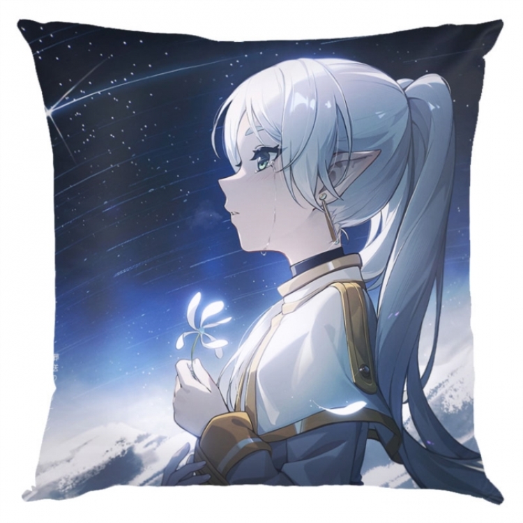 Frieren: Beyond Journey's Anime square full-color pillow cushion 45X45CM NO FILLING 