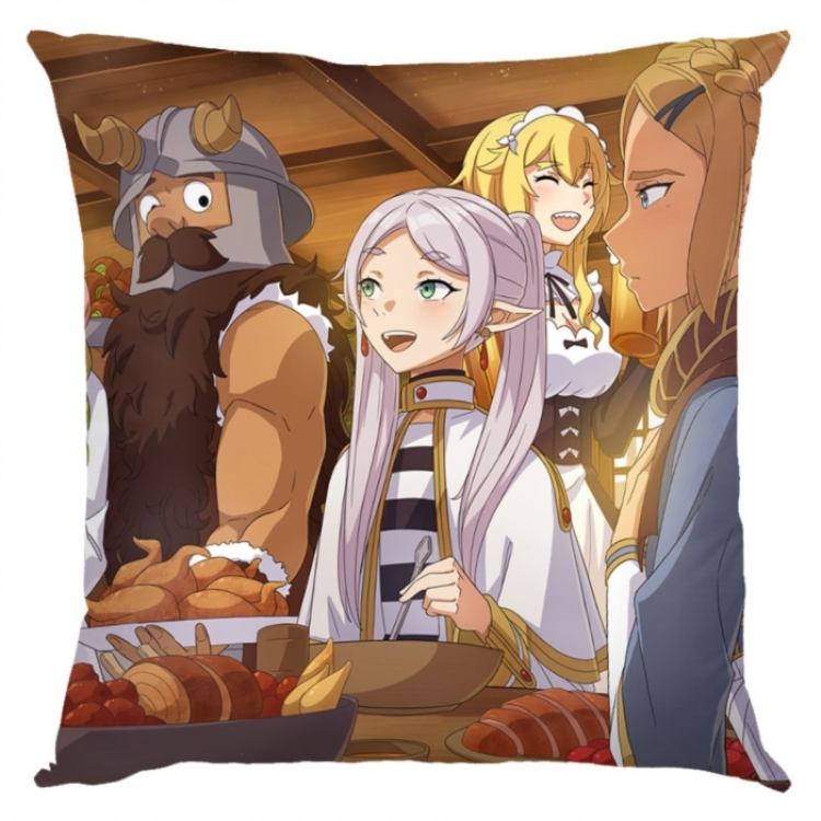 Frieren: Beyond Journey's Anime square full-color pillow cushion 45X45CM NO FILLING 