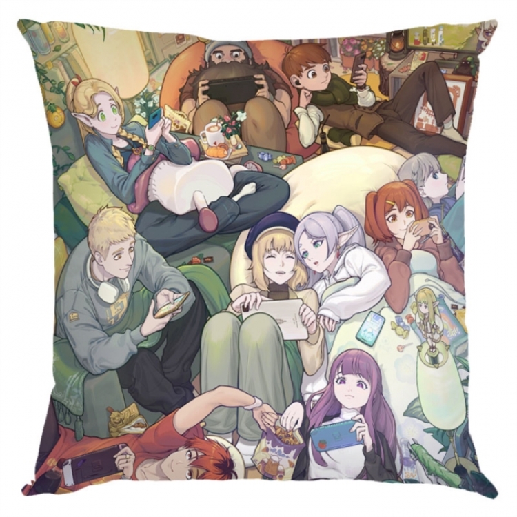 Frieren: Beyond Journey's Anime square full-color pillow cushion 45X45CM NO FILLING 