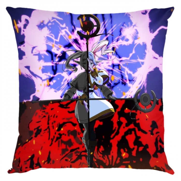 Frieren: Beyond Journey's Anime square full-color pillow cushion 45X45CM NO FILLING 
