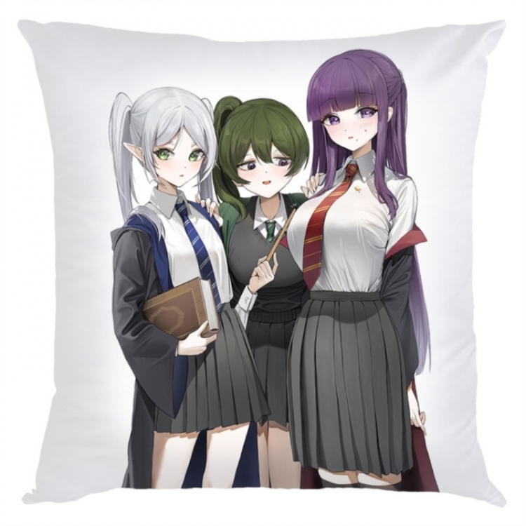 Frieren: Beyond Journey's Anime square full-color pillow cushion 45X45CM NO FILLING 