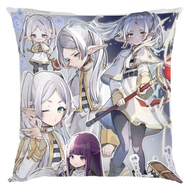 Frieren: Beyond Journey's Anime square full-color pillow cushion 45X45CM NO FILLING 