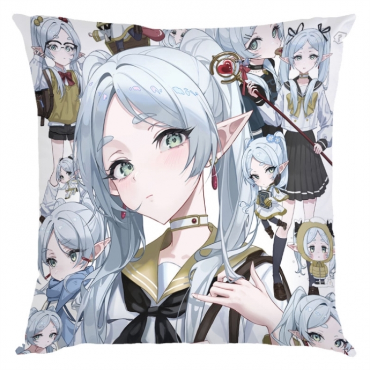 Frieren: Beyond Journey's Anime square full-color pillow cushion 45X45CM NO FILLING 