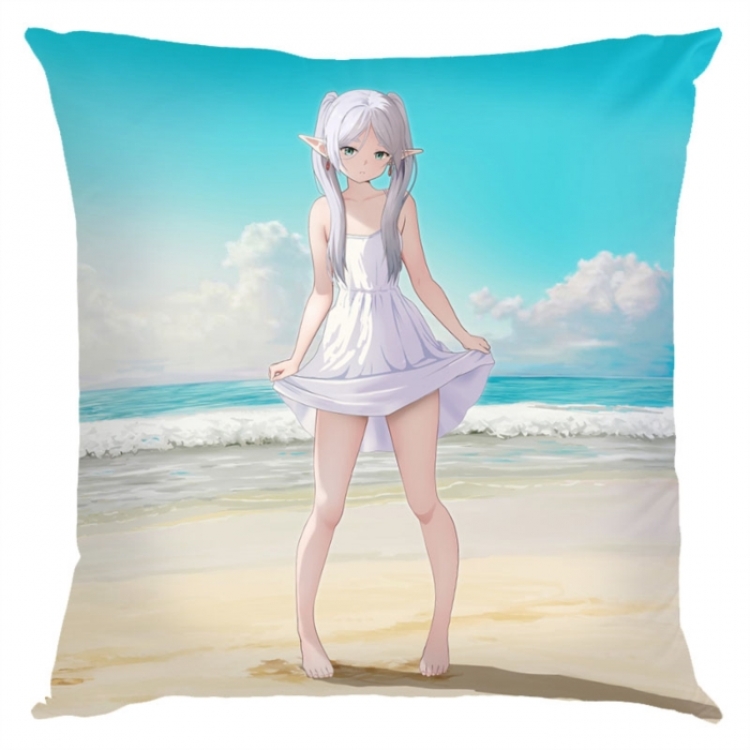 Frieren: Beyond Journey's Anime square full-color pillow cushion 45X45CM NO FILLING 