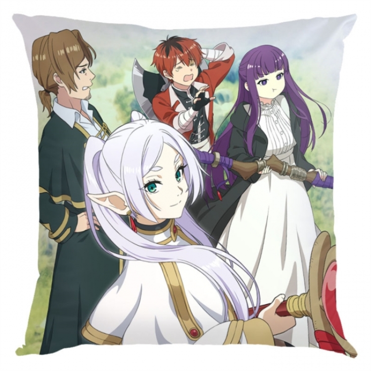 Frieren: Beyond Journey's Anime square full-color pillow cushion 45X45CM NO FILLING 