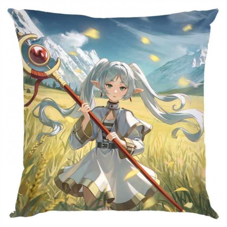Frieren: Beyond Journey's Anime square full-color pillow cushion 45X45CM NO FILLING 